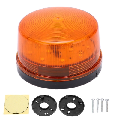 ЛАМПА СИГНАЛНА СВЕТОДИОДНА LED 12-24V ОРАНЖЕВА