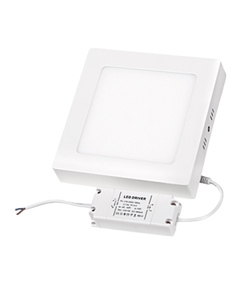 LED ПАНЕЛ ЗА ВЪНШЕН МОНТАЖ 12W КВАДРАТ 170X170MM