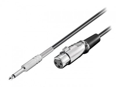 Микрофонен кабел XLR-6.35мм