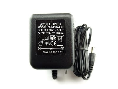 Адаптер, 9VDC, 0.5A