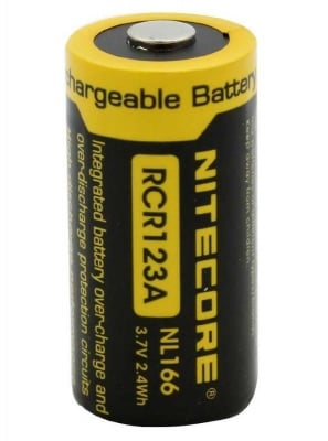 Акумулаторна батерия Li-Ion 3.7V CR123A 16340 Nitecore