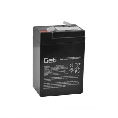 Акумулаторна батерия Geti 6V 4.5Ah, AGM гелова
