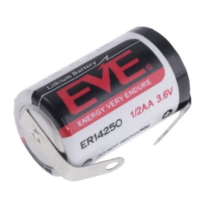 Батерия литиева EVE ER14250 P 3.6V 1200mAh 1/2АА CR14250