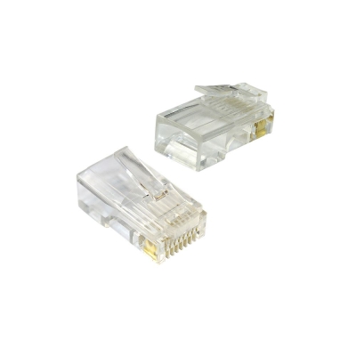 БУКСА LAN/FAX 8 ПИНА RJ45 ЗА КАБЕЛ CAT 6A