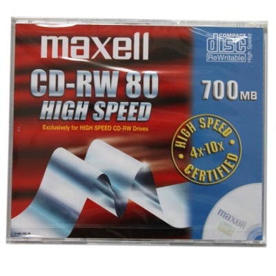 CD-RW MAXELL 700MB