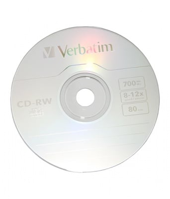 CD-RW VERBATIM 700MB