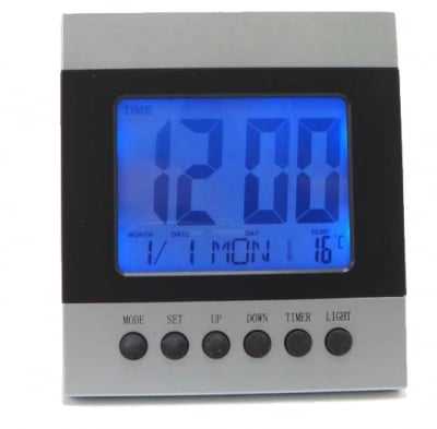 Цифров часовник, термометър с LED 2088