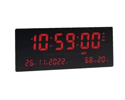 Цифров часовник с термометър LED JH 3608