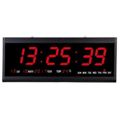 Цифров часовник с термометър LED TL-4819