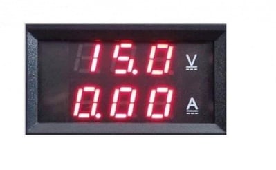 Цифров волтметър амперметър  DC 100V 10A