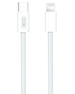 КАБЕЛ USB-C/LIGHTNING ЗА IPHONE 1 MЕТЪР 27W XO ATC