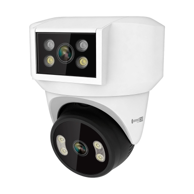 КАМЕРА ЗА ВИДЕОНАБЛЮДЕНИЕ ПОДВИЖНА WIFI IP KRUGER & MATZ CONNECT C180 AI TUYA SMART ДВОЙНА