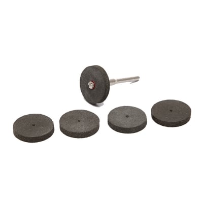 Комплект за полиране с гумени дискове от 5 части за дрелка