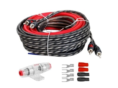 Комплект кабели за свързване на авто усилватели LK-10