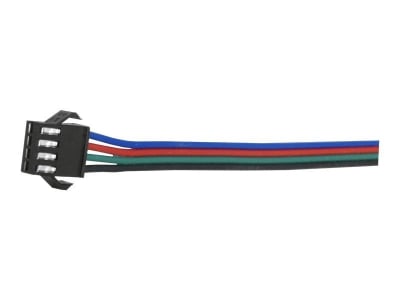Конектор с кабел за LED лента RGB, женски