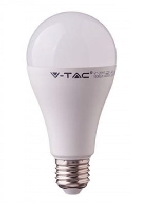 LED лампа 220V E27 15W топло бяла светлина