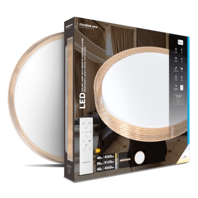 LED ПАНЕЛ ЗА ОТКРИТ МОНТАЖ 96W КРЪГ MODEE