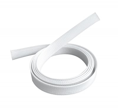 Полиестерен протектор за кабел, бял 40мм/1 метър