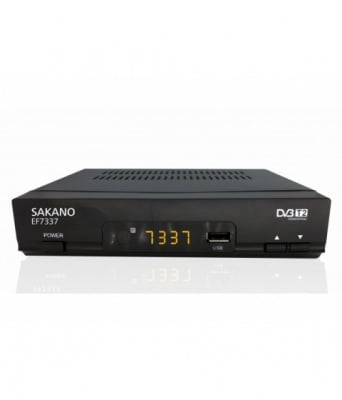 Приемник SAKANO TV DVB T/T2 EF7337