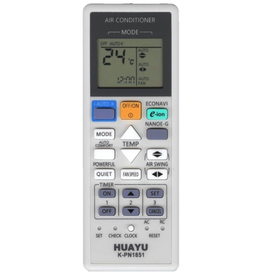 RC УНИВЕРСАЛНО ДИСТАНЦИОННО ЗА КЛИМАТИК PANASONIC A75C2835 K-PN1851