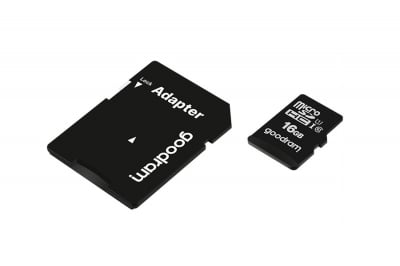 Карта памет Goodram microSD 16GB UHS-I с адаптер