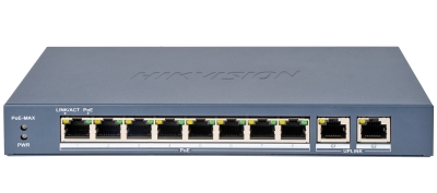 СУИЧ С ВГРАДЕНО POE ЗАХРАНВАНЕ 10 ПОРТА DS-3E0310P