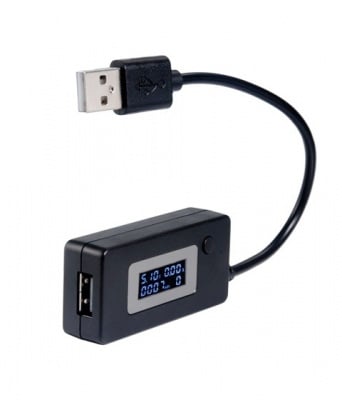 USB тестер на напрежение, ток, капацитет
