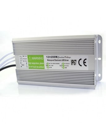 Захранване за LED осветление влагозащитено 12V 200W