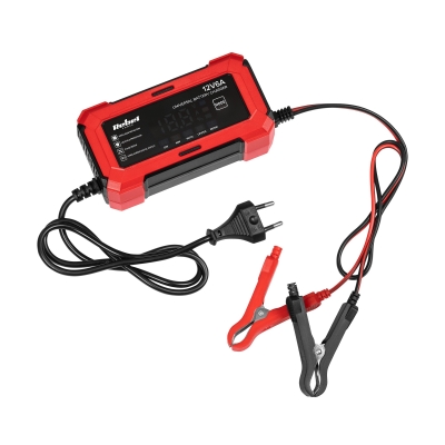ЗАРЯДНО УСТРОЙСТВО ЗА АВТОМОБИЛНИ АКУМУЛАТОРИ AGM/LIFEPO4 ГЕЛ 12V 6A  