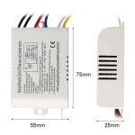 Ключ с RF дистанционно управление 3 канала