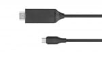 Кабел HDMI(м), TYPE-C(м), 2м Kruger & Matz