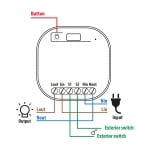 Контролер за кинетичен ключ за осветление Smart-Kinetic WIFI и 433MHZ SMART