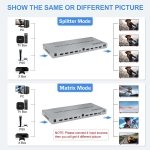 HDMI сплитер суич 4 входа/4 изхода 60Hz ATC