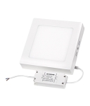 LED панел за външен монтаж 220VAC 12W 2700K, квадрат 170х170х35мм