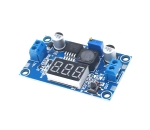Понижаващ DC-DC модул конвертор DC 4-40V до 1.3-37V 2А и LED волтметър