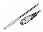Микрофонен кабел XLR-6.35мм