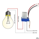 Фотореле за осветеност 230V AC 10A ASO-AS-10
