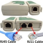 Тестер за RJ45 RJ11 кабели, NSHL-468
