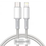 Кабел USB Type-C към Lightning за iPhone Baseus 20W, 1 метър
