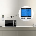Термостат E6185 -40 до +120C 220V AC за отоплителни инсталации