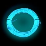Интериорна LED лента, амбиентно осветление - 3VDC, кристално син, 5 метра
