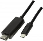 Кабел за телефон към телевизор HDMI(м), TYPE-C(м), 2м Kruger & Matz