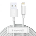 Кабел USB към Lightning Baseus 2.4A, 1.5 метра