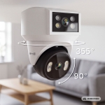 Камера за видеонаблюдение WIFI IP Kruger & Matz Connect C180 2x PTZ AI TUYA SMART двойна