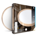 LED панел за открит монтаж 230V AC, 96W, 6500K, кръгъл, кехлибар, MODEE