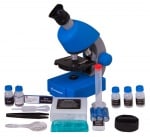 Микроскоп Bresser Junior 40x-640x (син)