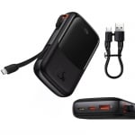 Зарядно устройство Powerbank Baseus Qpow Pro с USB-C кабел, USB-C, USB, 10000mAh, 22.5W
