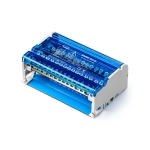 Разпределителен клемен блок за дин шина 4х15 гнезда 4Х (11x6 + 2x25 + 2x35mm2)